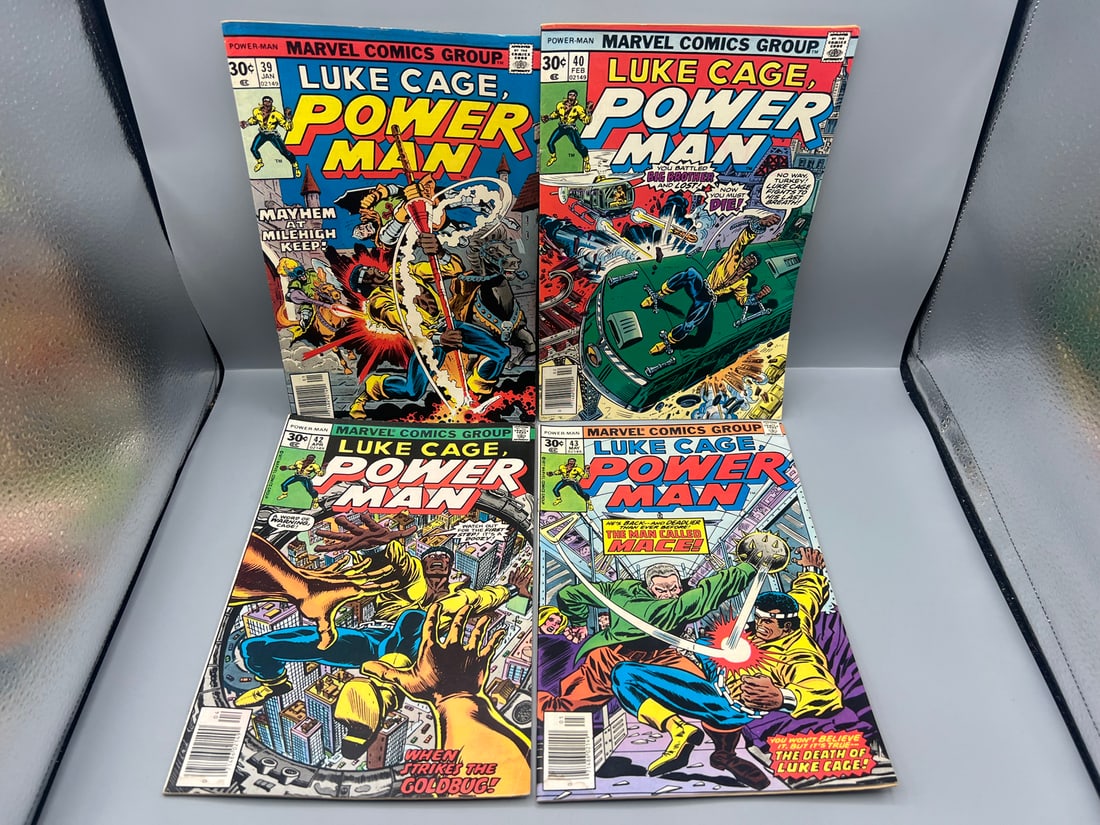 Power Man #39, 40, 42, 43 - Luke Cage: Power Man #39, 40, 42, 43 - Luke Cage