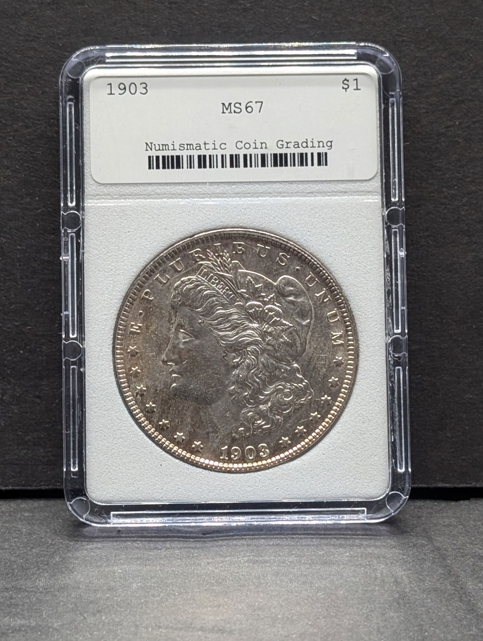 1903 Morgan Silver Dollar - NCG Cert. MA67 (1 of 4)