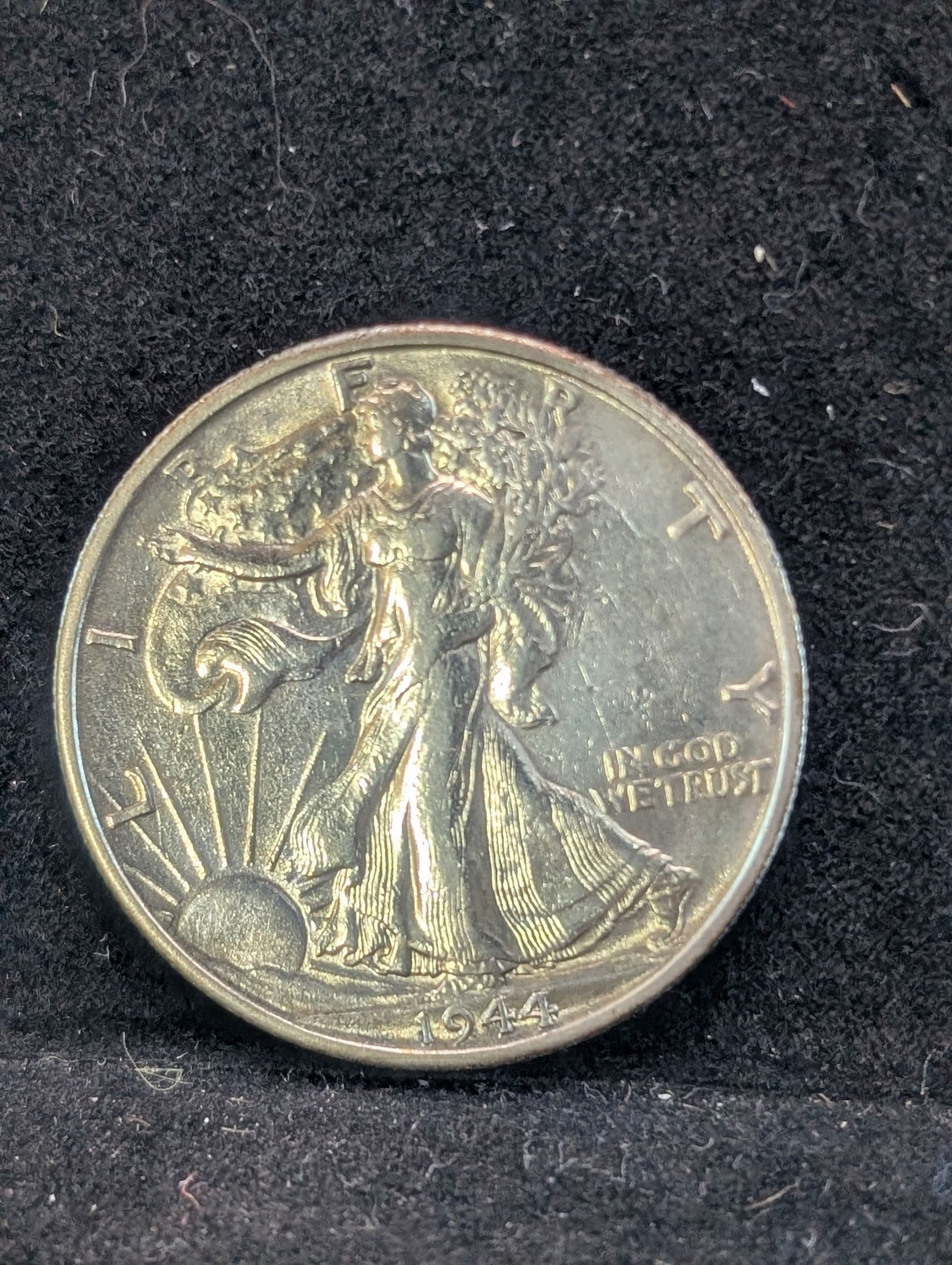 1944-S Walking Liberty Half Dollar, Better Grade (1 of 2)