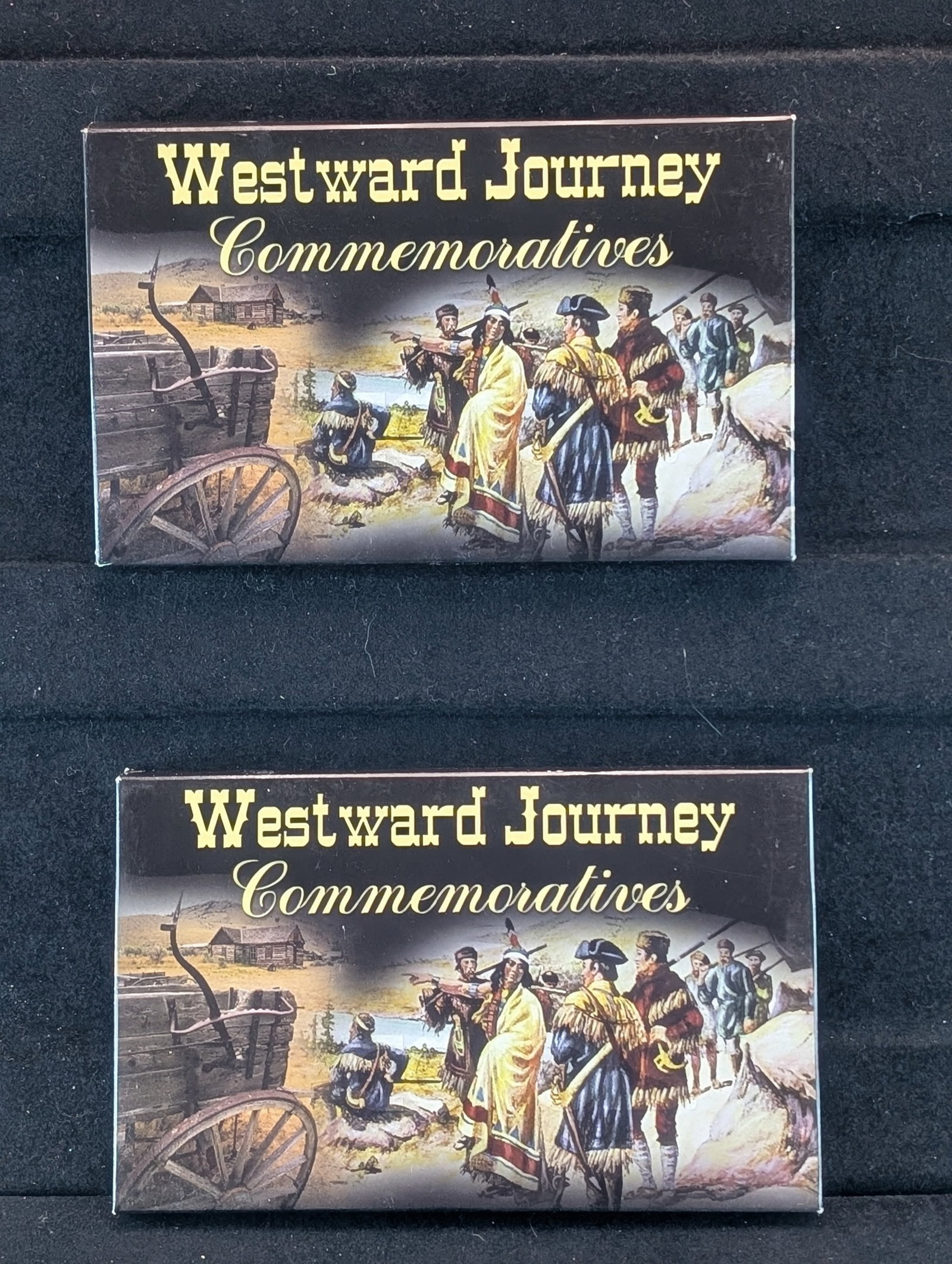 Two Westward Journey Commemoratives, Ocean In View, Platinum Edition & Keelboat, Platinum Edition: Two Westward Journey Commemoratives, Ocean In View, Platinum Edition & Keelboat, Platinum Edition