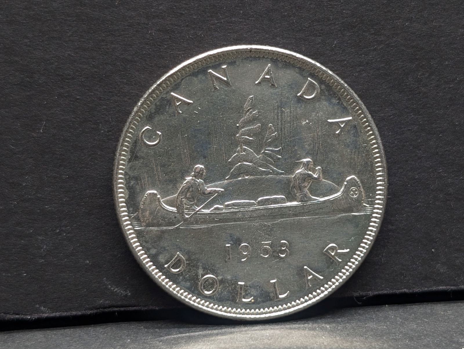 1953 Canada Silver $1. Proof Like BU. (1 of 3)