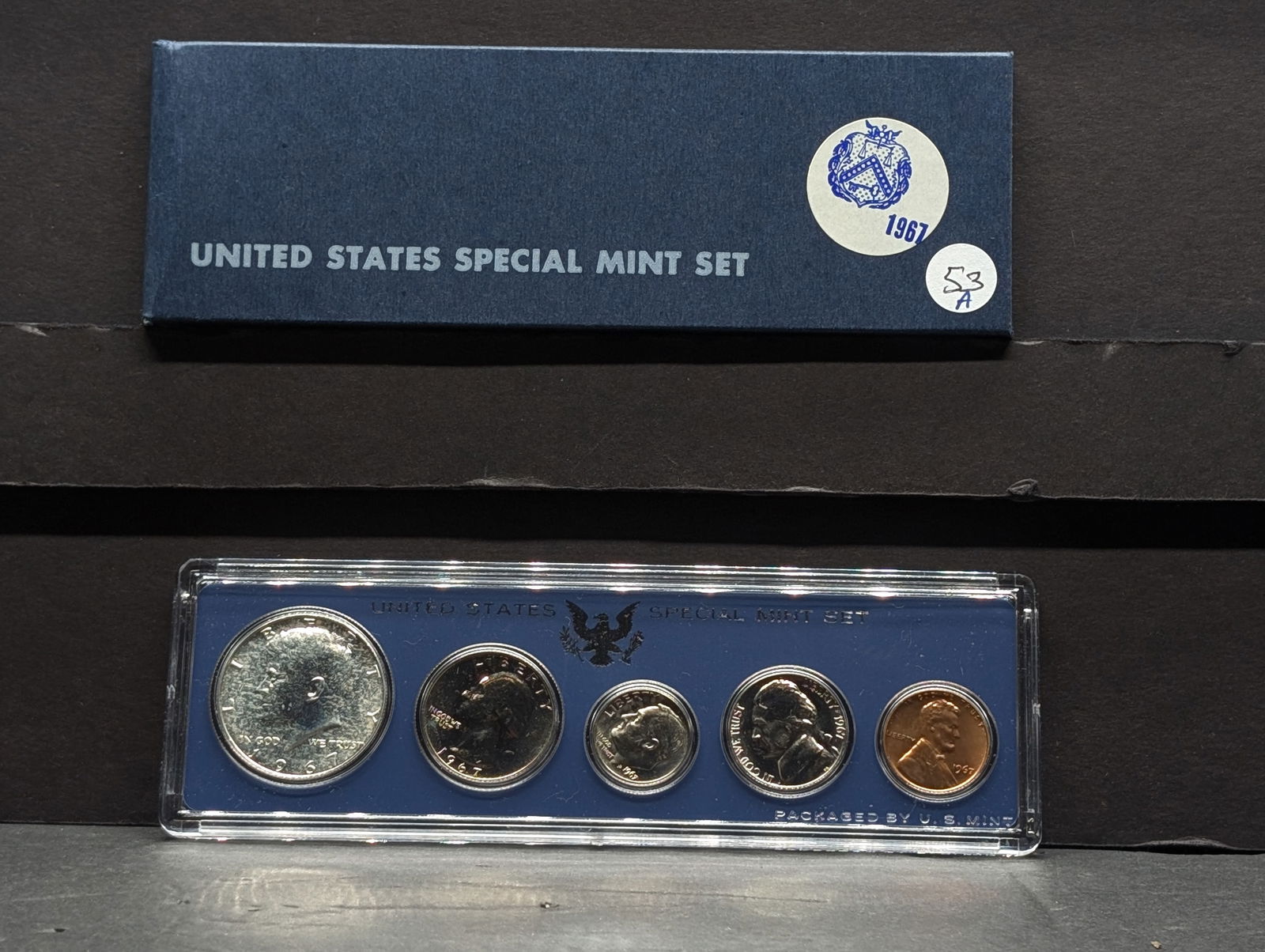 1967 Special Mint Set in original like new box. GEM Proof Like. (1 of 3)