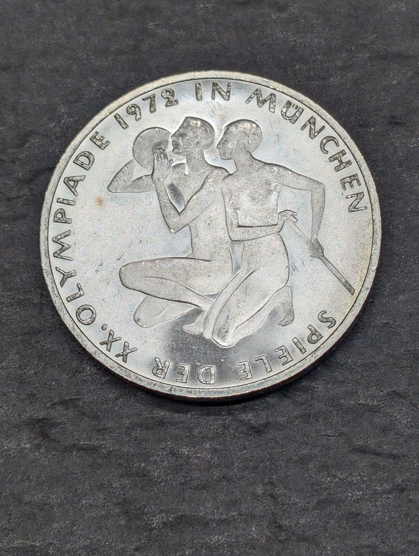 1972-F Germany 10 Silver Marks - Olympic Games in Munich (1 of 2)