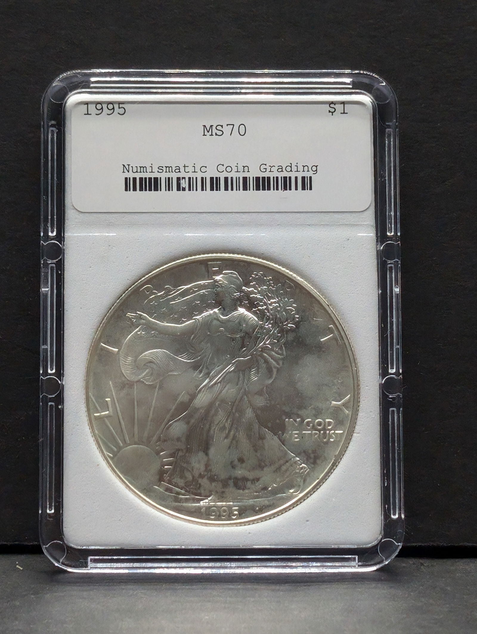 1995 American Silver Eagle - NCG Cert. MS70 (1 of 3)