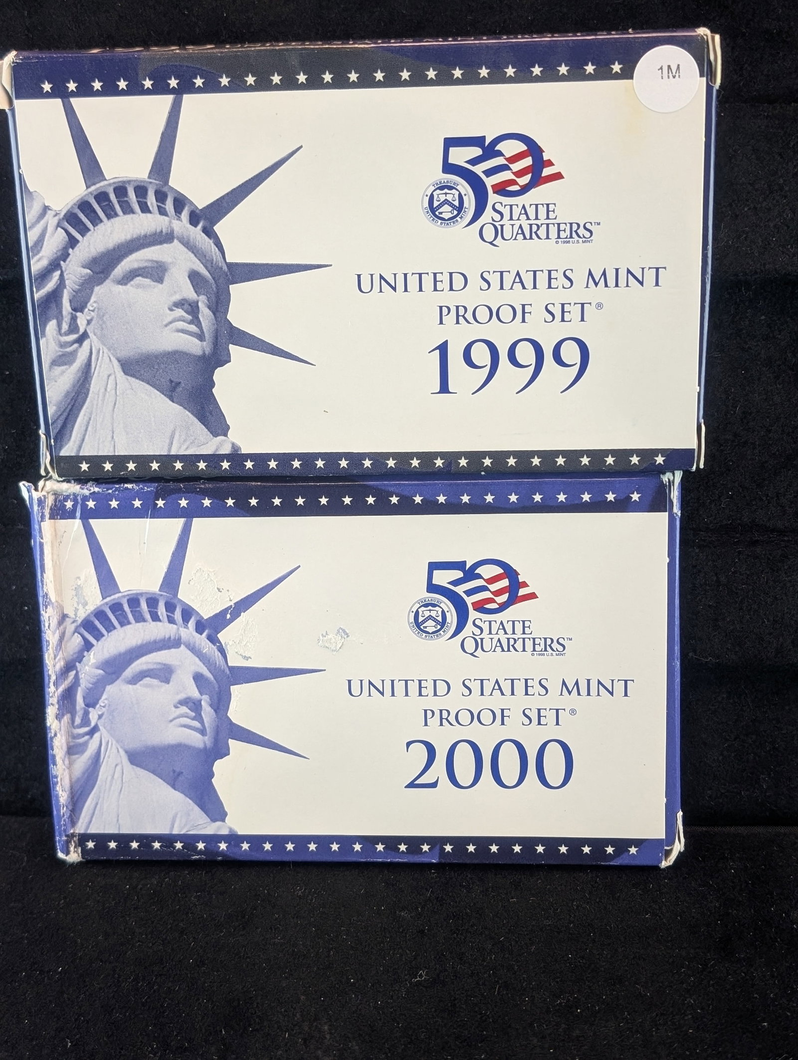 1999-S 2000-S Proof Sets With OGP & COA's.  19 Coins. (1 of 7)