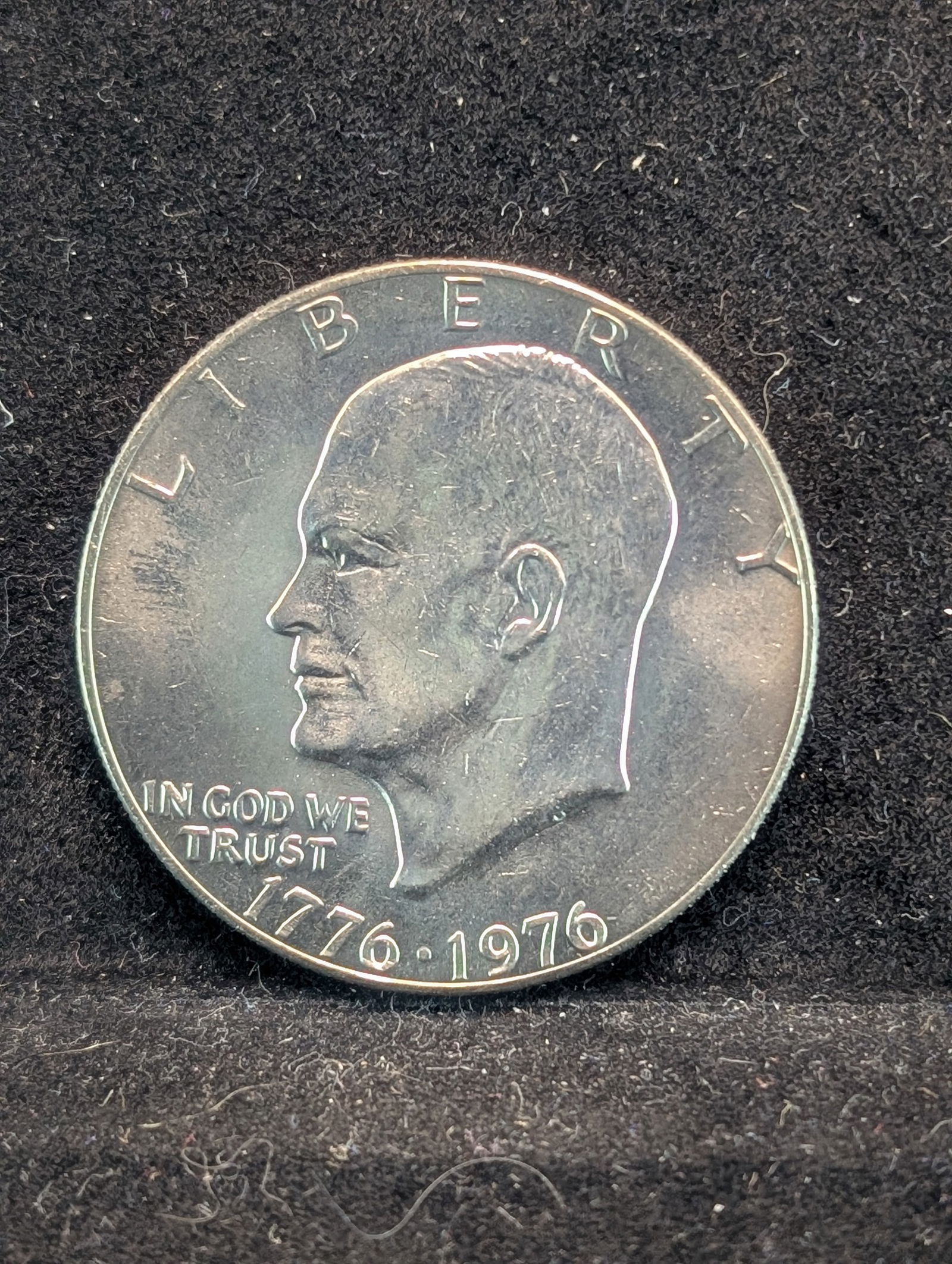 1976 Type 1 Ike Dollar. GEM BU. Bicentennial Year (1 of 2)
