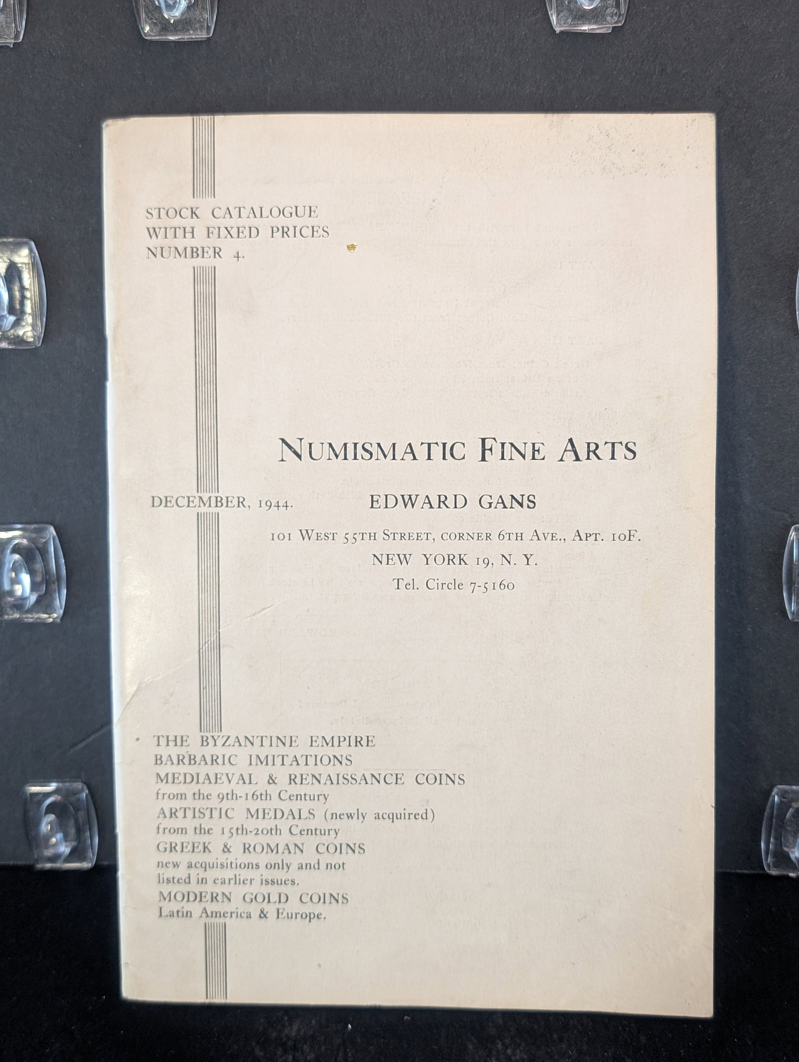 1944 Numismatic Book (Very Rare this Good of Condition-Medieval & Renaissance Coins, Byzantine: 1944 Numismatic Book (Very Rare this Good of Condition-Medieval & Renaissance Coins, Byzantine Empire, Gold Coins, etc.), WWII Era!