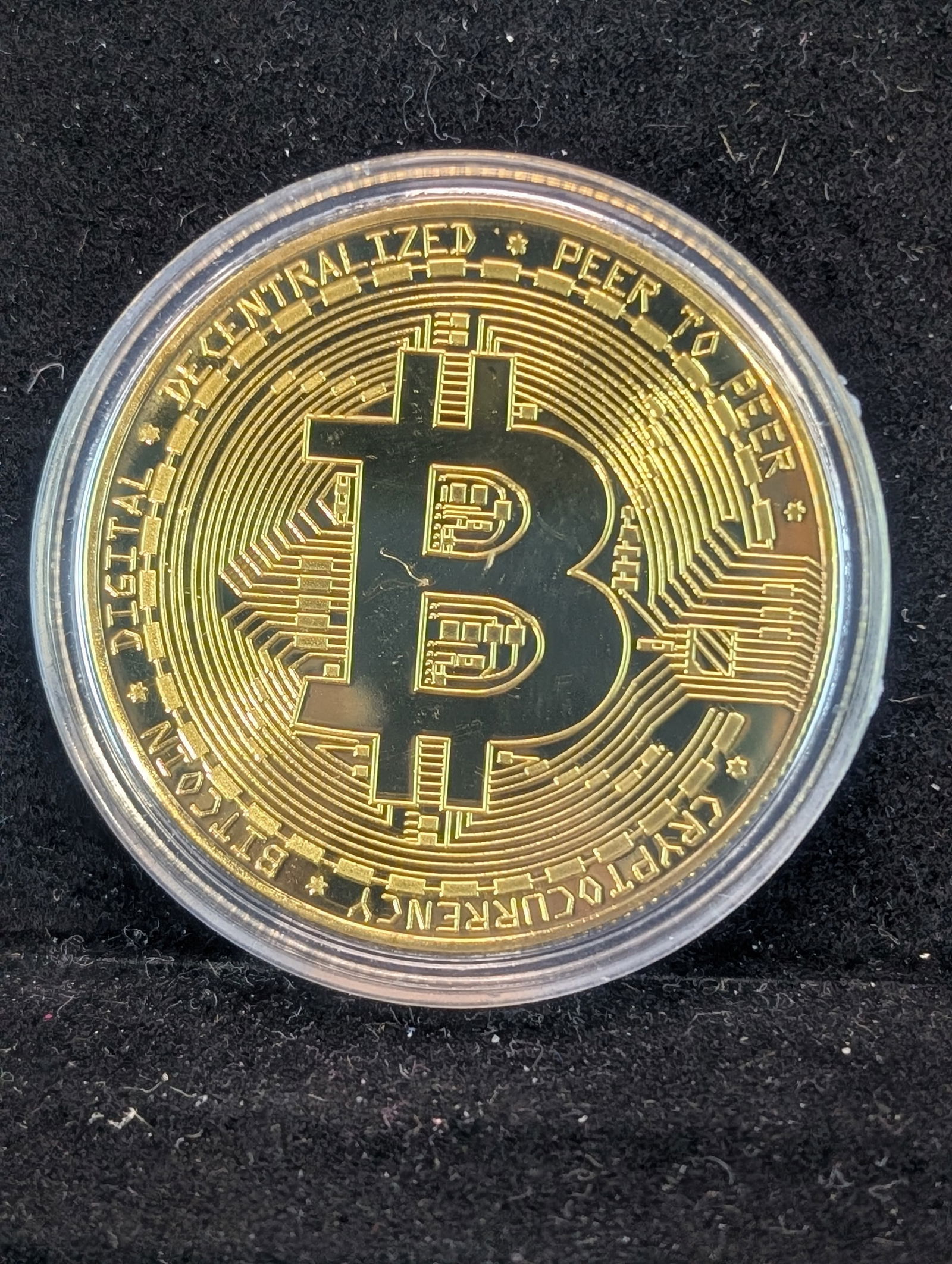 Bitcoin Token,  BU-New, Not Legal Tender-Novelty (1 of 2)