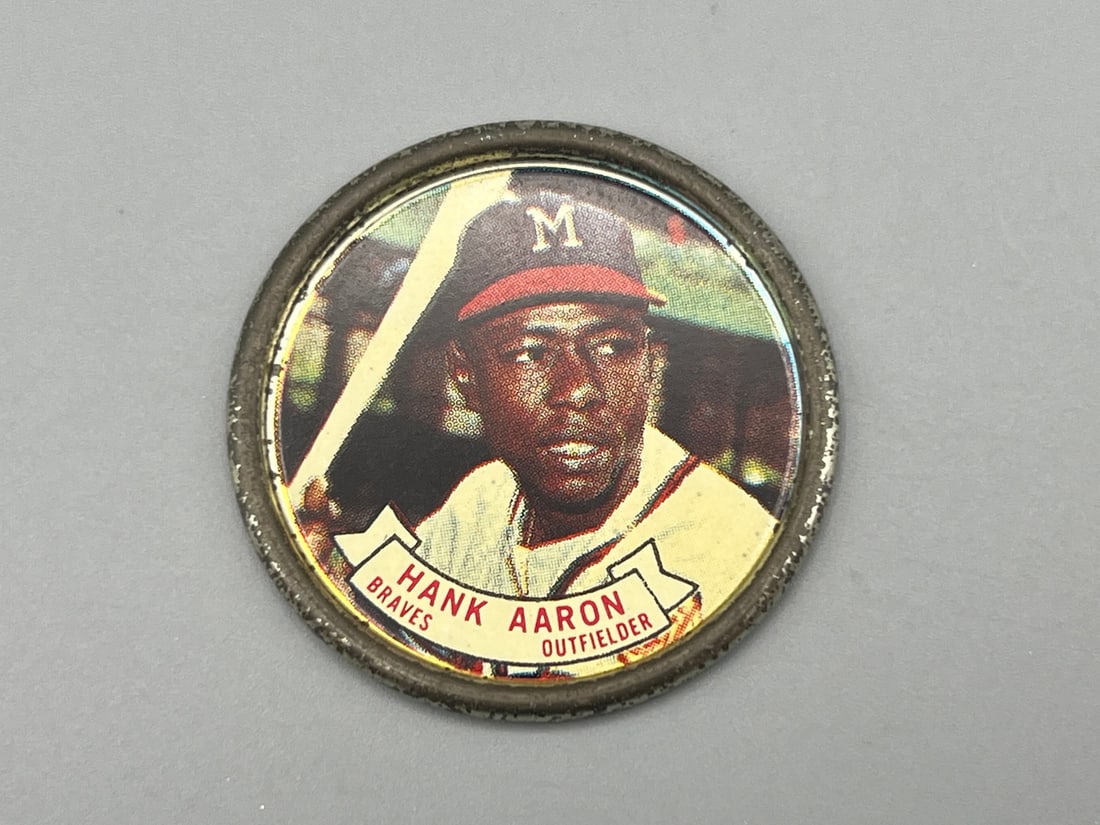 1964 Topps Coins Hank Aaron #83: 1964 Topps Coins Hank Aaron #83