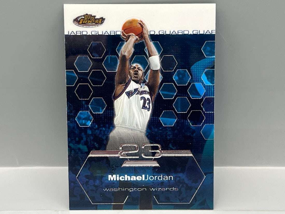 2003 Topps Finest Michael Jordan #100 (1 of 2)