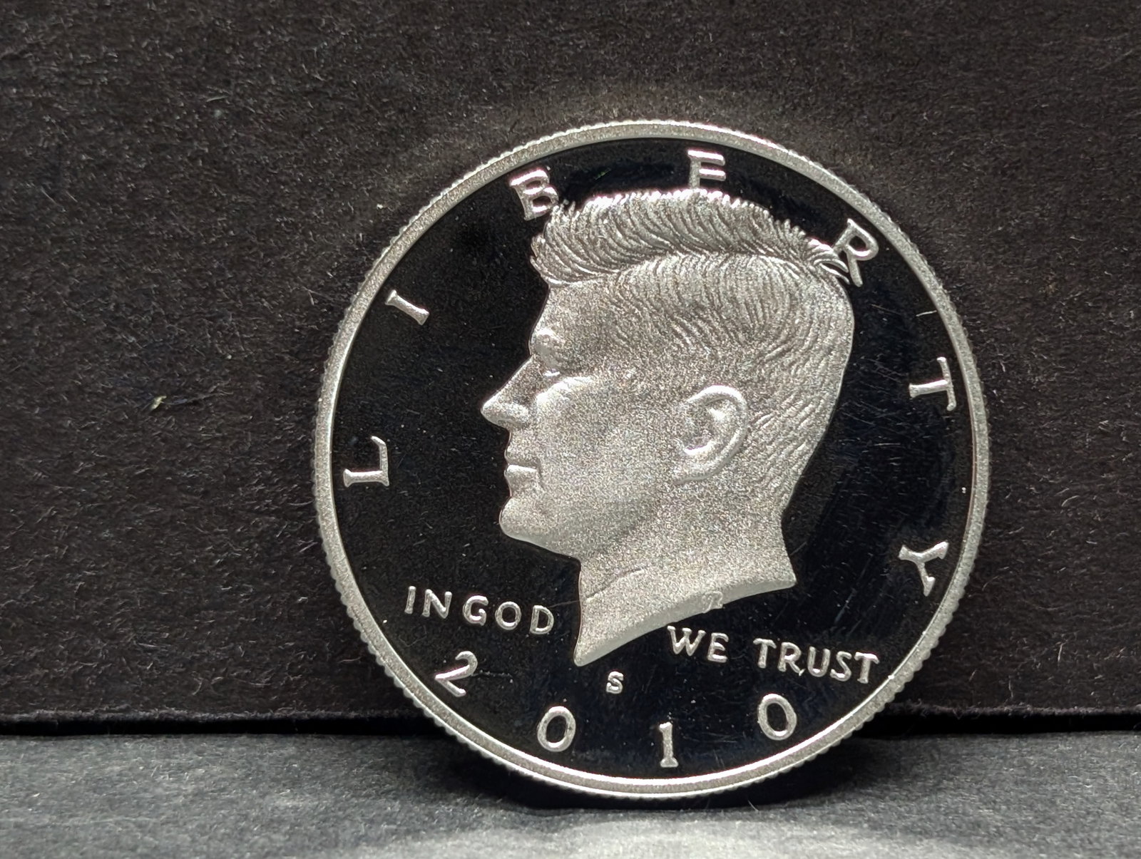 2010-S Silver Kennedy Half Dollar. GEM Proof. (1 of 3)