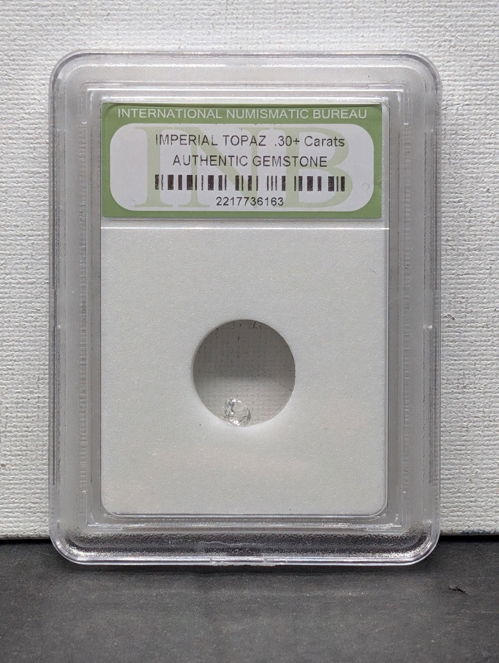 Authentic Gemstone!! Imperial .30+ Carat Topaz!! (1 of 3)