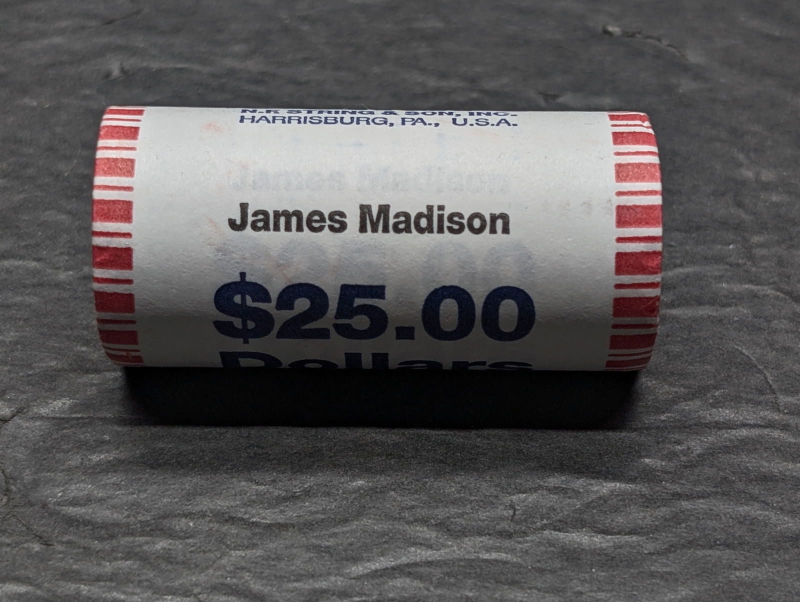 Roll Of 2007 James Madison Presidential Dollars (1 of 3)