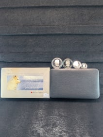 2004 Royal Canadian Mint - Artic Fox Silver 4- Coin Set With OGP & COA