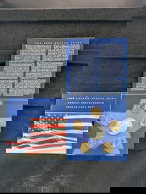 2008 U.S. Mint Annual UNC Dollar 6 Coin Set In OGP