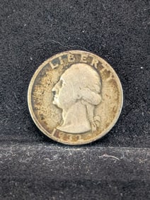 1932-S Washington Quarter- 90% Silver