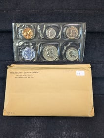 1957 US Mint Silver Proof Set - OGP
