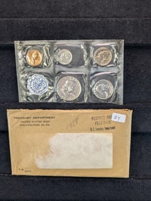 1958 US Mint Silver Proof Set - OGP