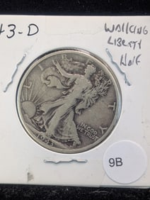 1943-D Walking Liberty Half Dollar