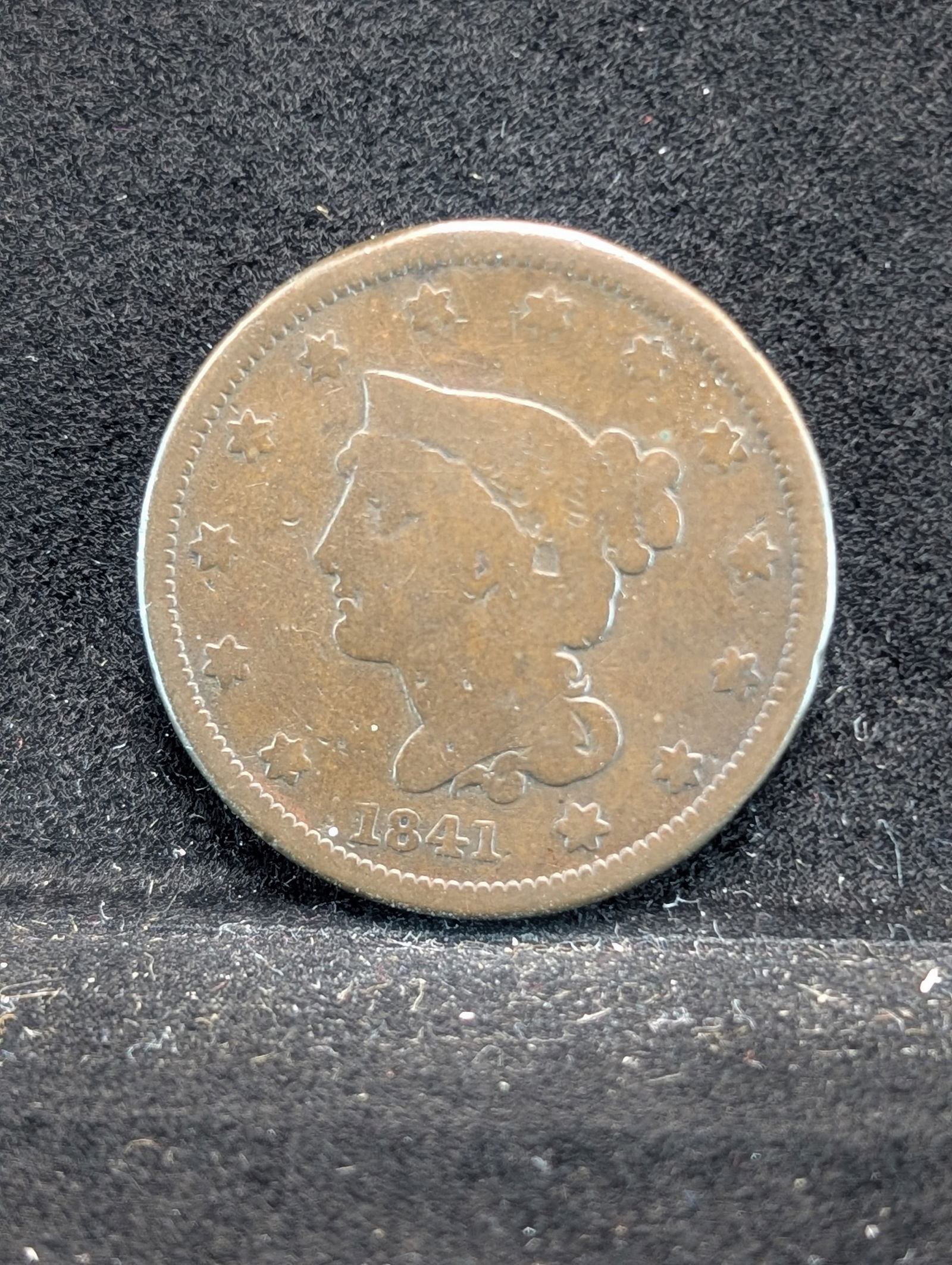 1841 Large Cent (1 of 2)