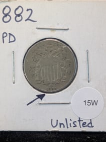 1882 Shield Nickel