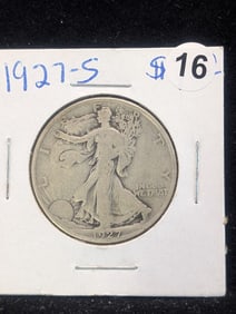 1927 S Walking Liberty Half Dollar