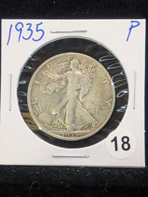 1935 P Walking Liberty Half Dollar