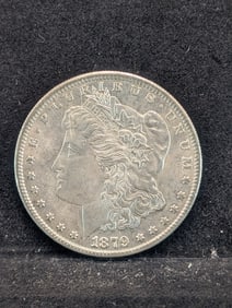 1879-S Morgan Silver Dollar - UNC - Amazing Detail