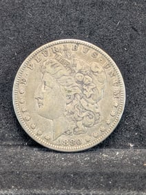 1880-O Morgan Silver Dollar