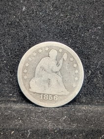 1856 Seated Liberty Quarter