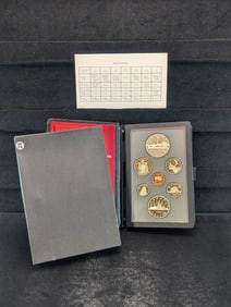 1984 Royal Canadian Mint Proof Set with 50% Silver Dollar (150th Anniversary of Toronto) OGP