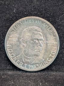 1946 Booker T. Washington Commemorative Half Dollar Uncirculated