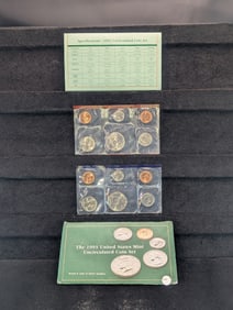1993 P & D U.S. Mint Uncirculated Set