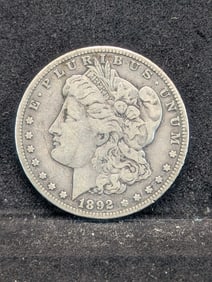 1892-S Morgan Silver Dollar - Semi Key Date