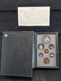 1990 Royal Canadian Mint Proof Set with 50% Silver Dollar ( 300th Anniversary of Henry Kelsey