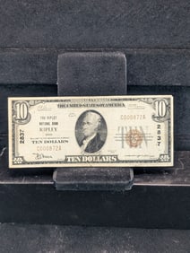 1929 Ten Dollar Brown Seal Note