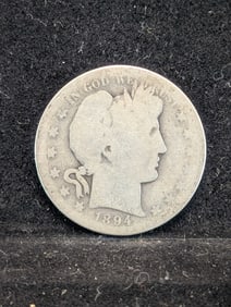 1894 Barber Half Dollar