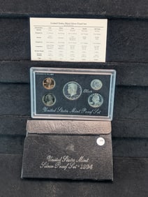 1994-S U.S. Mint Silver Proof Set In OGP w/COA