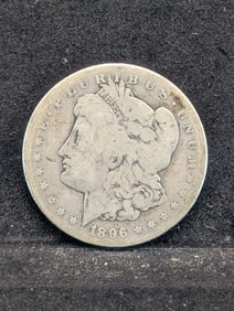 1896-S Morgan Silver Dollar - Semi Key Date