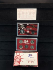 1999-S U.S. Mint Silver Proof Set In OGP w/COA