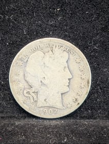 1902 Barber Half Dollar