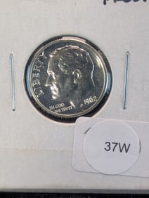 1962 Gem Proof Roosevelt Dime