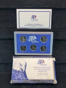 1999-S U.S. Mint Proof Set In OGP w/COA