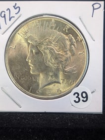 1925 P Silver Peace Dollar NICE COIN