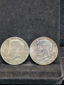 1965 & 1966 Kennedy Half Dollars 40% Silver