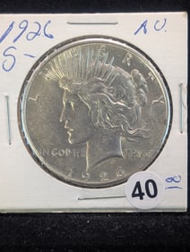 1926 S Silver Peace Dollar NICE COIN
