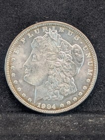 1904-O Morgan Silver Dollar - Very Nice Detail