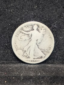 1917-S Reverse Walking Liberty Half Dollar - Semi Key