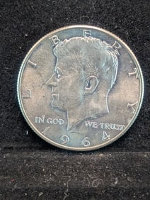 1964-D Kennedy Half Dollar 90% Silver