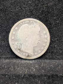 1893 Barber Quarter